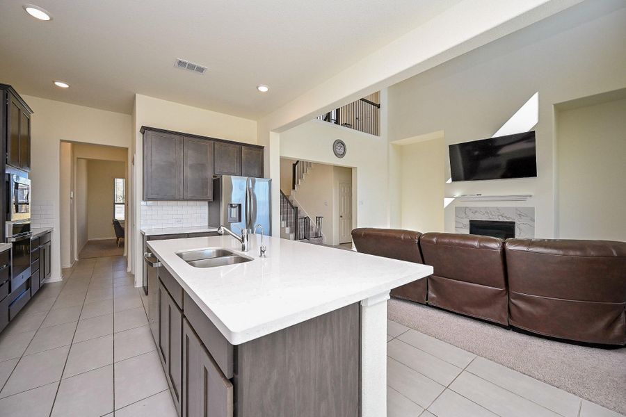 Furnished interior view inside a new home in StoneCreek Estates, Richmond (Image 36).