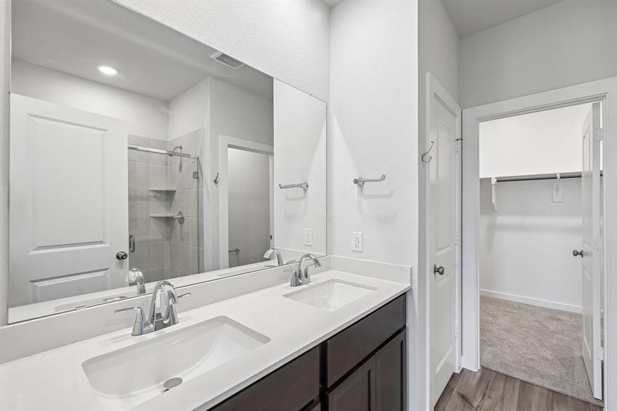 Furnished interior view inside a new home in Overland Grove, Forney (Image 6).