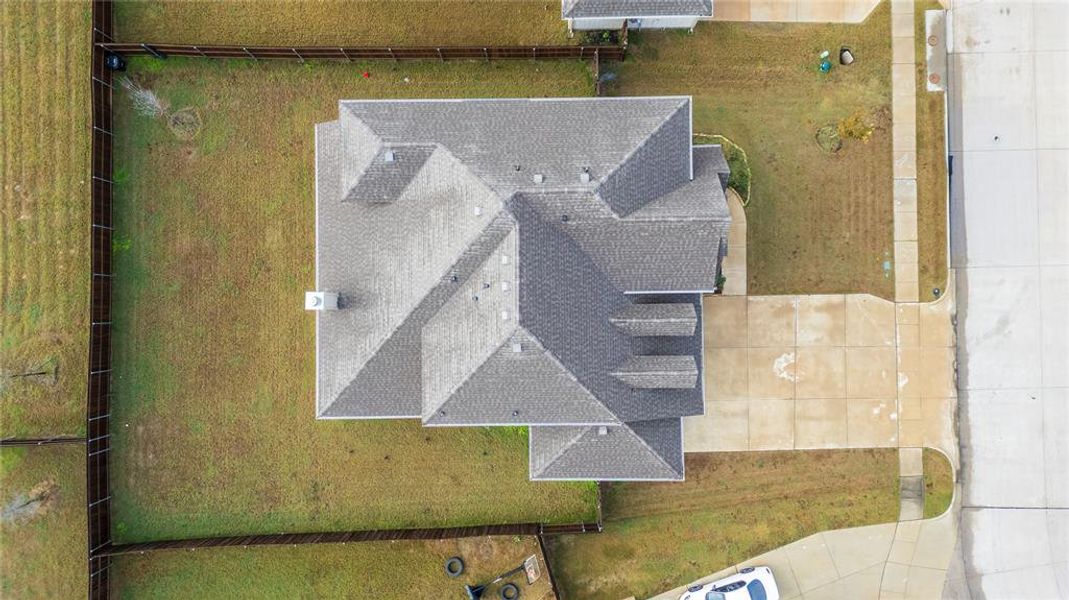 Aerial view of property and surrounding area Aerial view of property and surrounding area