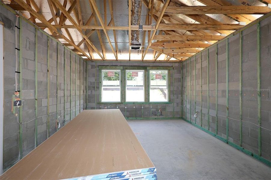 In-progress construction of a new home in Wolf Lake Ranch, Apopka, FL (Image 6).