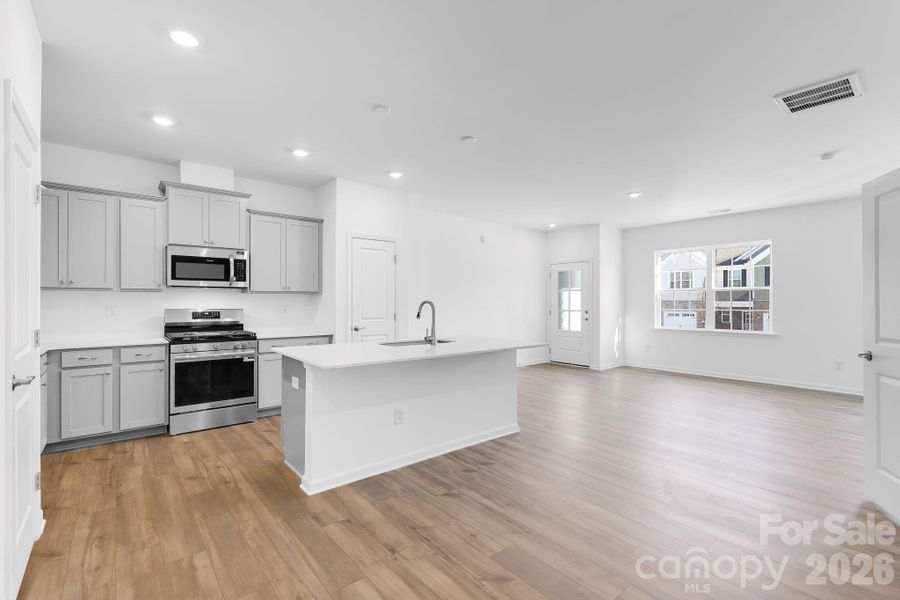 Furnished interior view inside a new home in Cannon Village, York (Image 6).