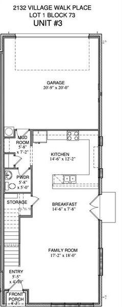 First floor layout