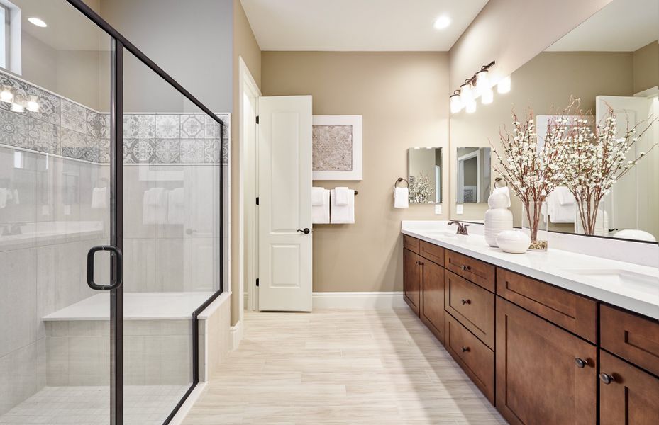 Representative furnished interior of a home built from the Expedition by Pulte Homes in Regent Hills - Meadow Series, Buckeye (Image 10).