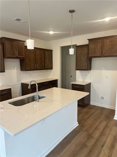 Furnished interior view inside a new home in Brownstone Park, Easley (Image 4).