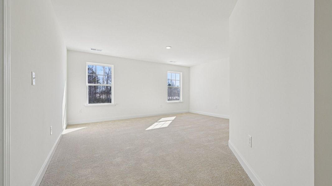 Representative furnished interior of a home built from the Wagener by DRB Homes in Jasper Landing, Four Oaks (Image 15).