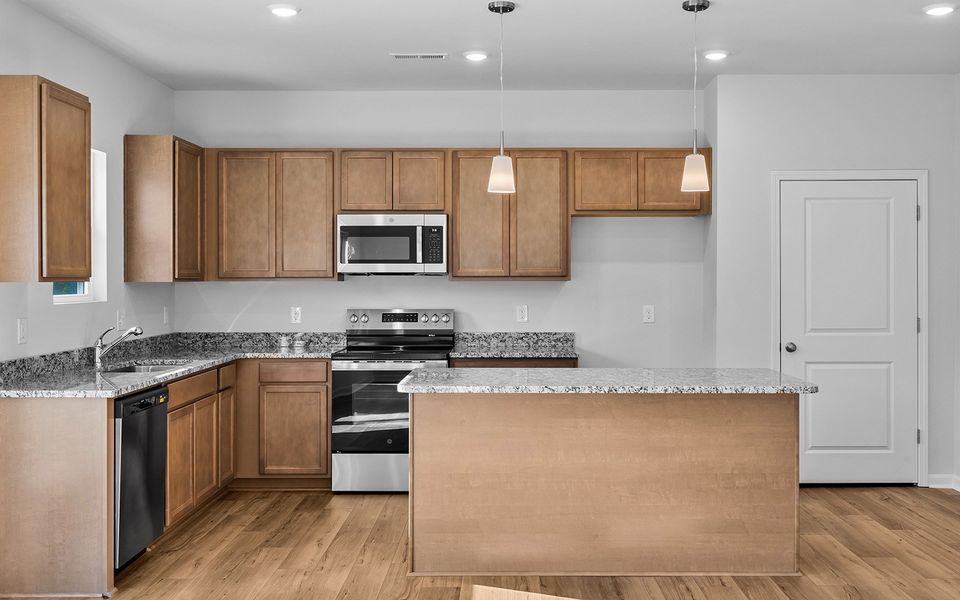 Furnished interior view inside a new home in Bell West, Kernersville (Image 15).