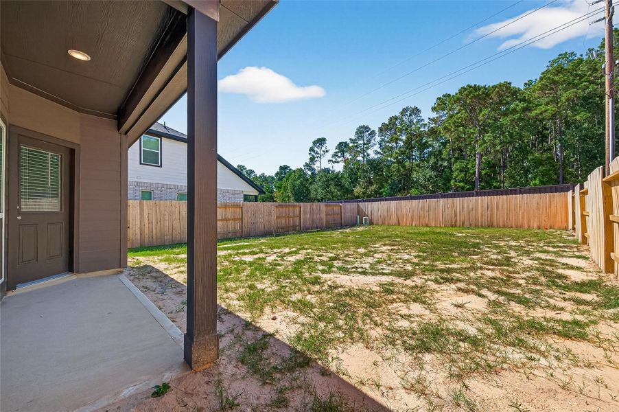 Exterior details and patio area of a home in Crosby Terrace, Crosby (Image 30).