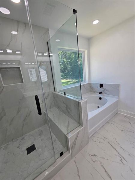 Furnished interior view inside a new home in , Austell (Image 10).