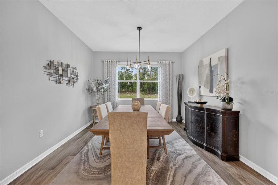 Furnished interior view inside a new home in , Ocala (Image 18).