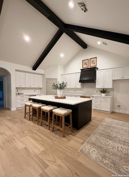 Furnished interior view inside a new home in , Fischer (Image 6).