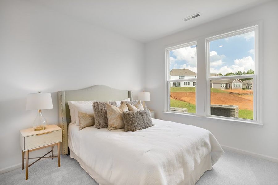 Representative furnished interior of a home built from the Leland by Taylor Morrison in Stafford at Langtree, Mooresville (Image 27).