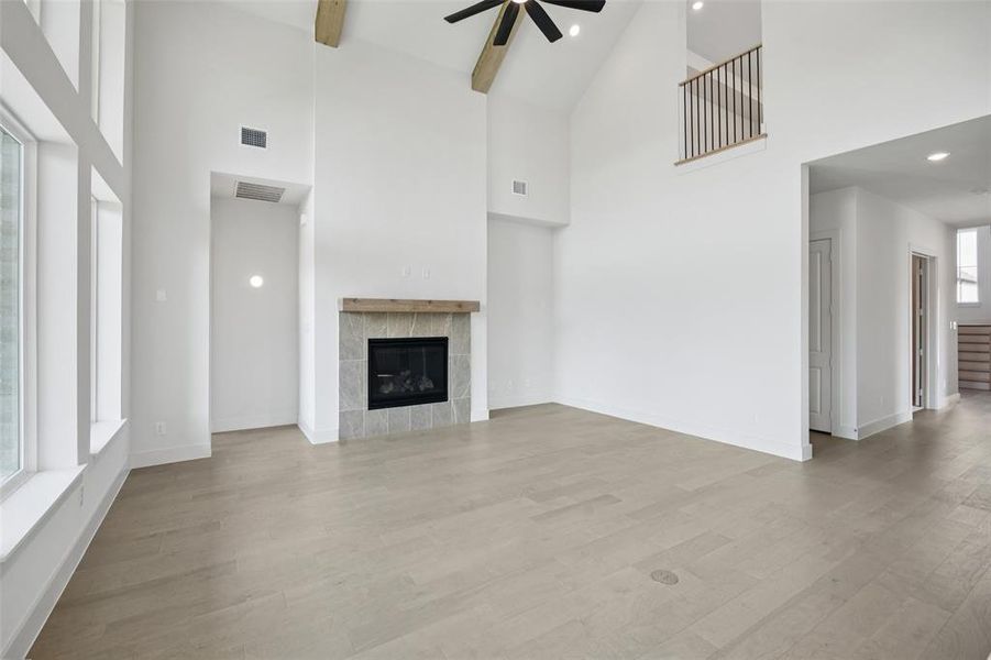 Featuring beautiful flooring, high ceilings and an overlook from the game room, the entire family will love everything this family has to offer! Featuring beautiful flooring, high ceilings and an overlook from the game room, the entire family will love everything this family has to offer!