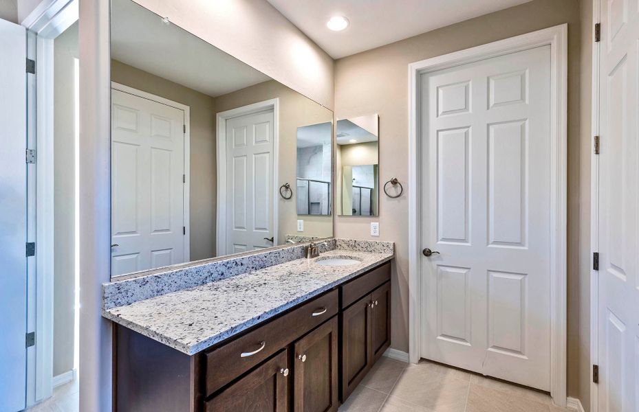 Furnished interior view inside a new home in Del Webb at Rocking K, Tucson (Image 12). Furnished interior view inside a new home in Del Webb at Rocking K, Tucson (Image 12).