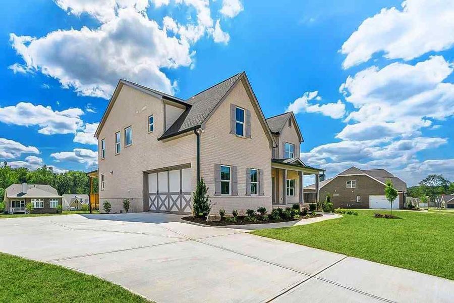 Front exterior of a new home in , Watkinsville, GA, highlighting curb appeal (Image 20).