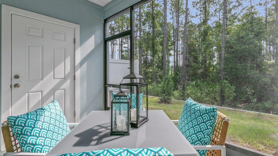 Exterior details and patio area of a home in Cordera, St. Augustine (Image 21). Exterior details and patio area of a home in Cordera, St. Augustine (Image 21).