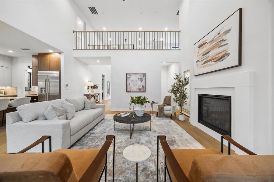 Furnished interior view inside a new home in , Houston (Image 6).