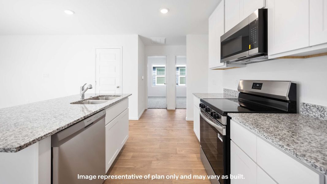 Furnished interior view inside a new home in Terra Vista, Lubbock (Image 6).