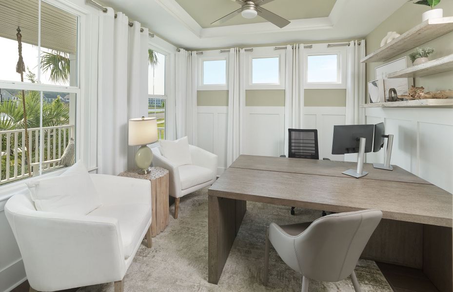 Flex Room can be used as an office Flex Room can be used as an office