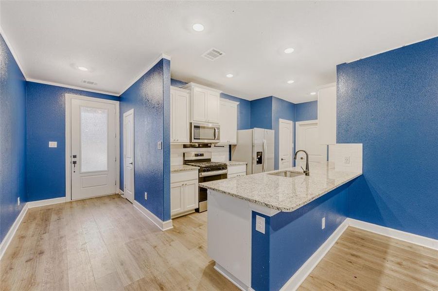 Furnished interior view inside a new home in Princeton Heights, Princeton (Image 7).