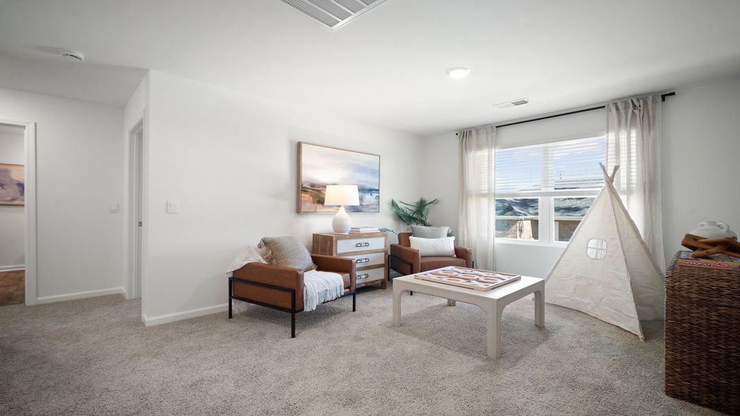 Furnished interior view inside a new home in Stockyard, Statesboro (Image 32).