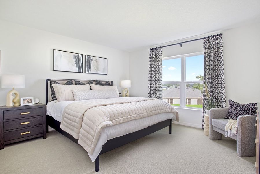 Representative furnished interior of a home built from the 1541 by KB Home in Canoe Creek Reserve III, St. Cloud (Image 3).