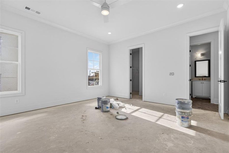 Spacious, unfurnished interior of a new home in , Suwanee (Image 35). Spacious, unfurnished interior of a new home in , Suwanee (Image 35).