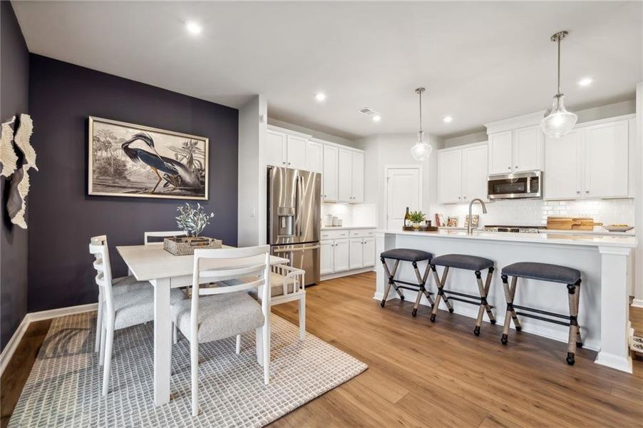 Furnished interior view inside a new home in Kingsley, Acworth (Image 15).