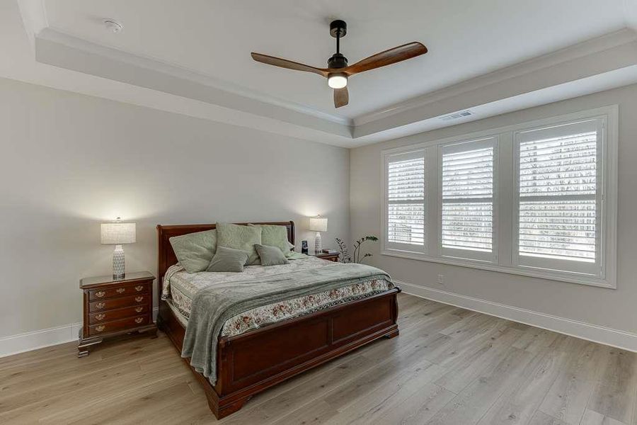 Furnished interior view inside a new home in , Hoschton (Image 27).