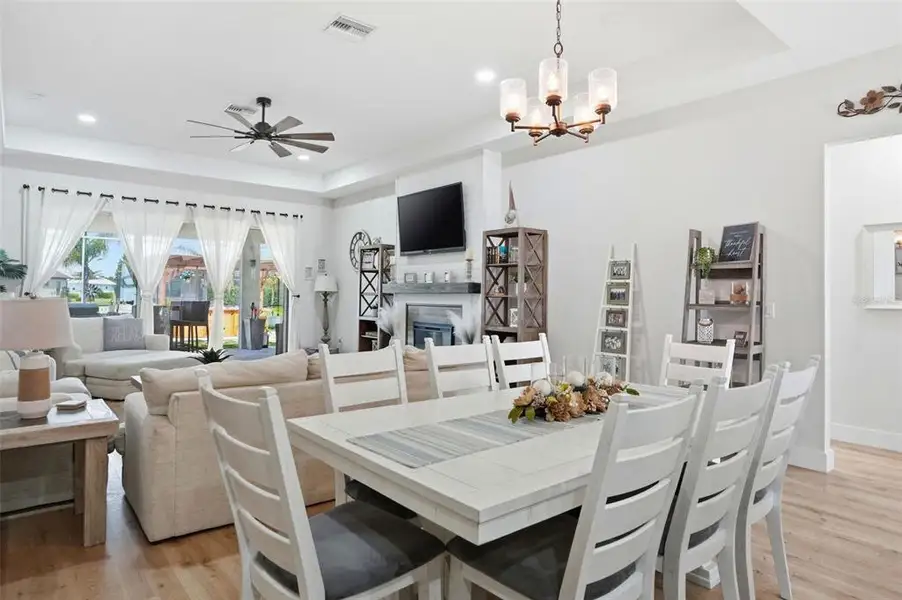 Furnished interior view inside a new home in , Weeki Wachee (Image 7).