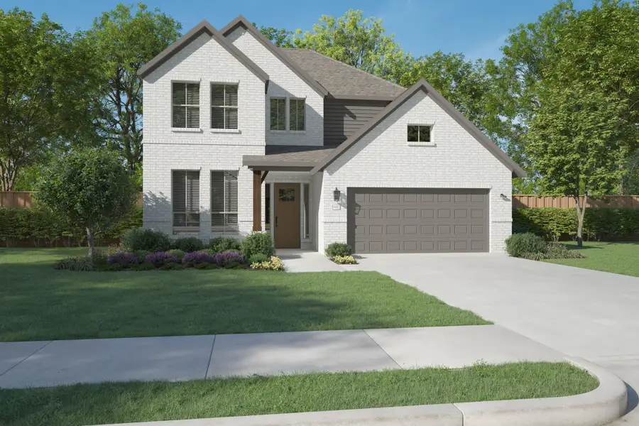 Representative exterior photo of a completed home built from the Anatole by Centre Living Homes in Haven Ranch, Waxahachie, TX (Image 4).