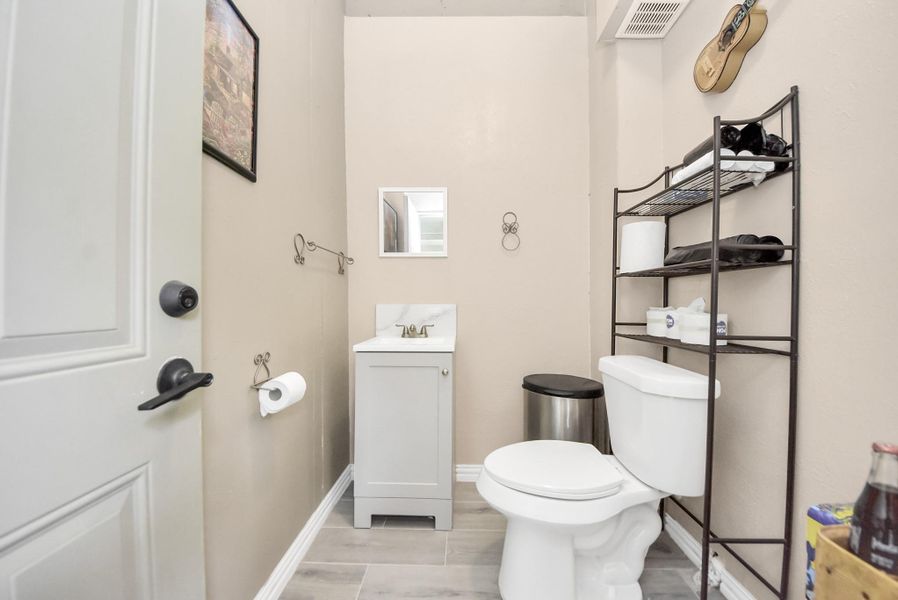 Ground Level Guest Bath