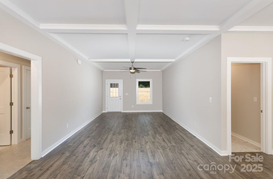 Front entrance to open living spaceen Floor Plan