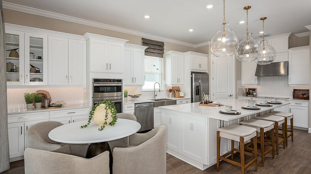 Representative furnished interior of a home built from the Lazio II by Taylor Morrison in Westview Community Group Page, Kissimmee (Image 6).