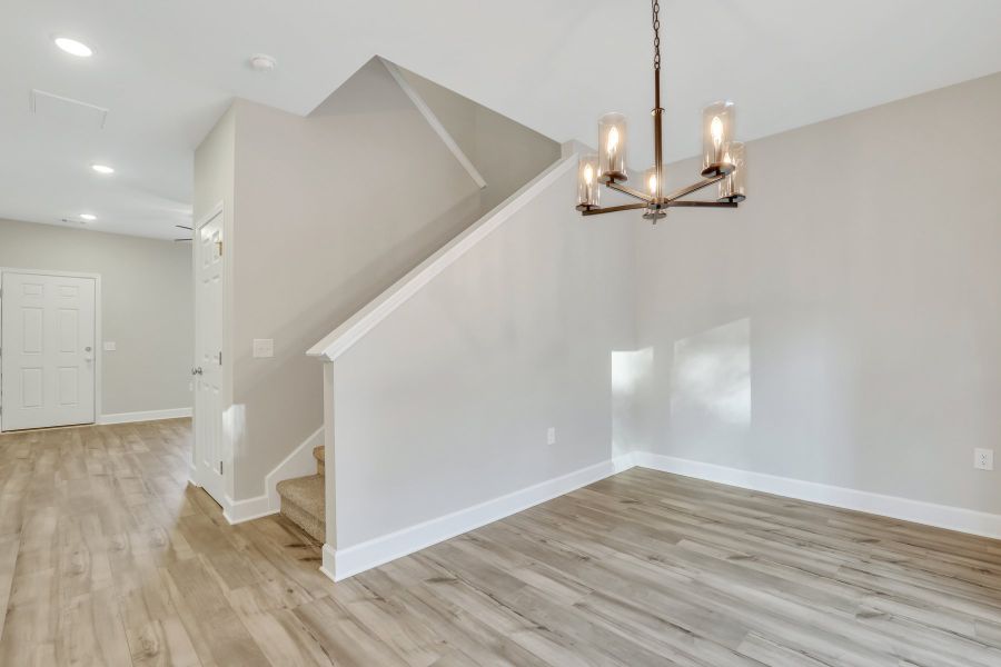 Spacious, unfurnished interior of a new home in New Haven At Belmont Glen, Guyton (Image 27).