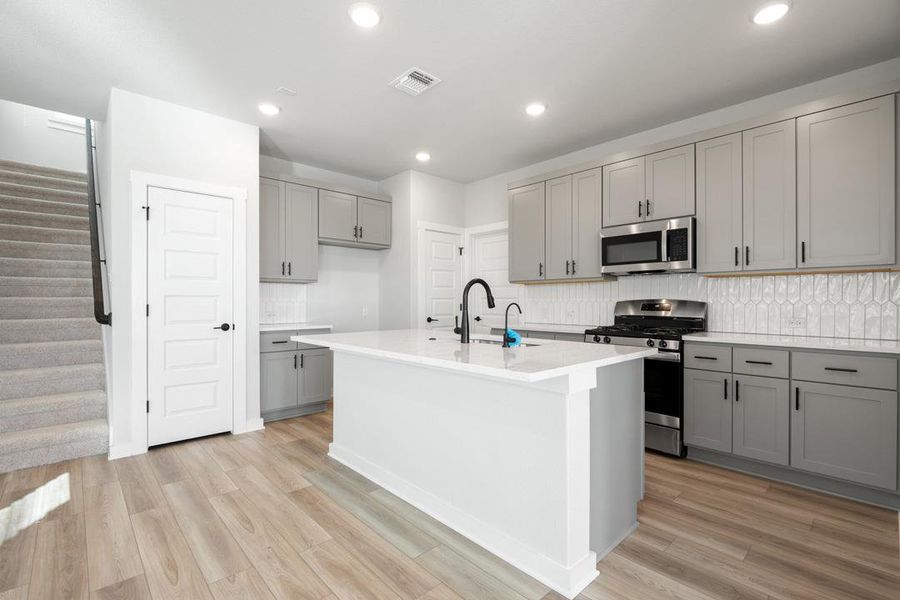 Furnished interior view inside a new home in Park Central, Georgetown (Image 10).