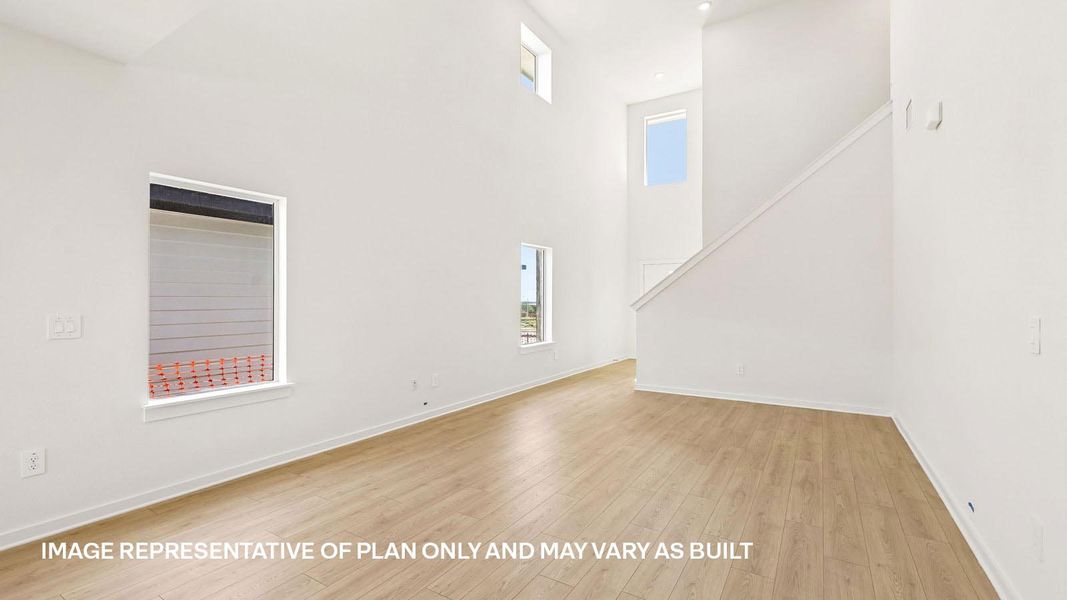 Spacious, unfurnished interior of a new home in Frontier, Mustang Ridge (Image 18). Spacious, unfurnished interior of a new home in Frontier, Mustang Ridge (Image 18).