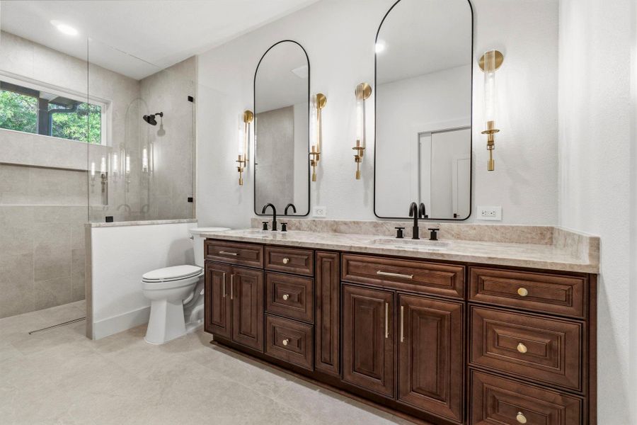 Primary bathroom Primary bathroom