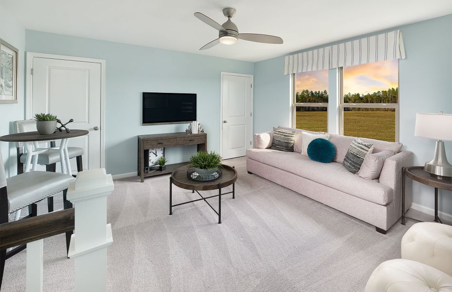 Enjoy a loft in your new construction home that is Enjoy a loft in your new construction home that is