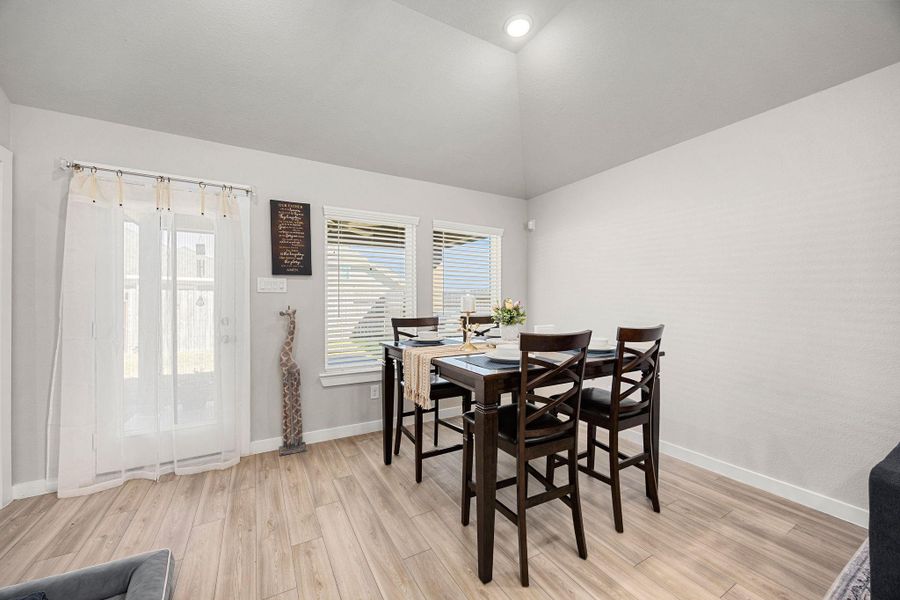 Furnished interior view inside a new home in Marvida, Cypress (Image 23).