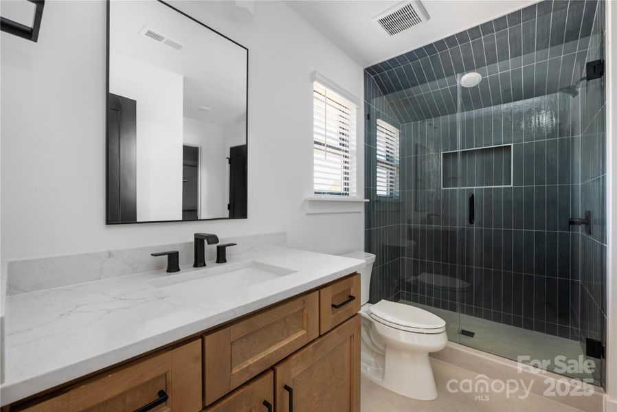 Furnished interior view inside a new home in , Charlotte (Image 9).