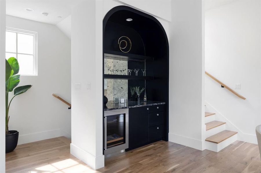 Furnished interior view inside a new home in , Dallas (Image 23).