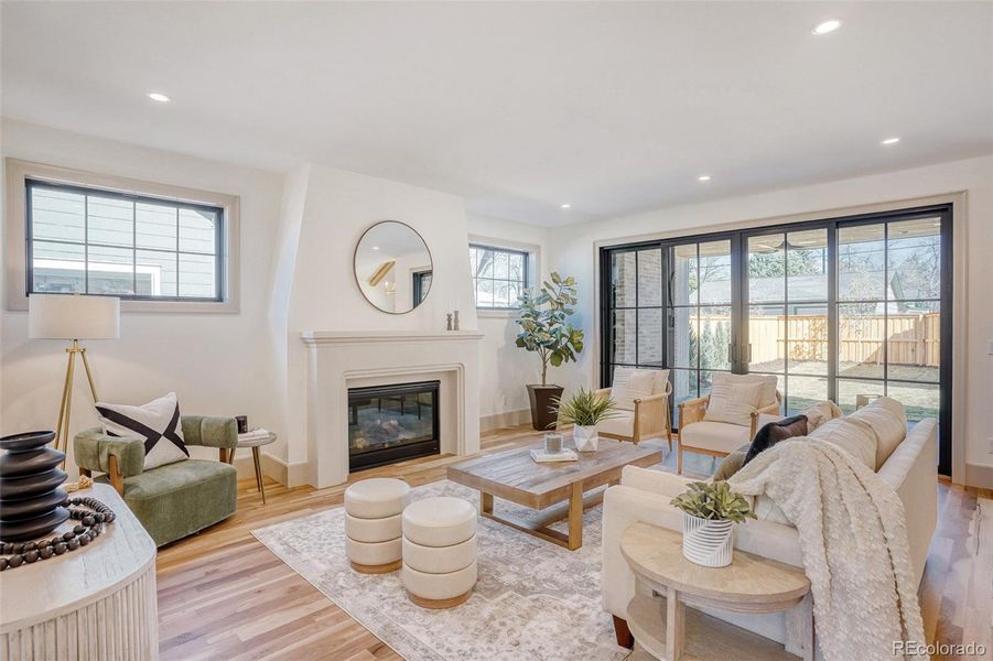 Furnished interior view inside a new home in , Denver (Image 15).