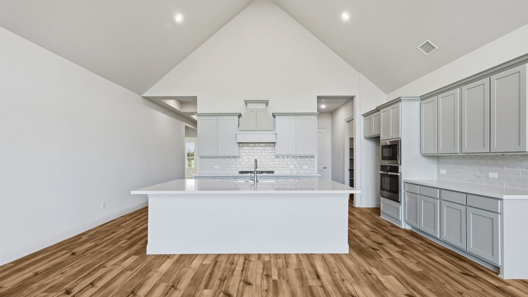 Furnished interior view inside a new home in Lakeshore Bluffs, Shady Shores (Image 36).
