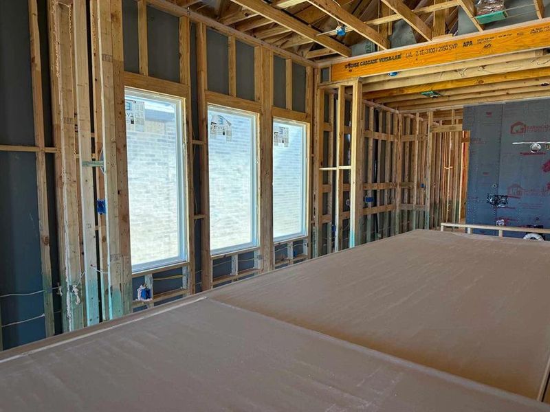 Dining Room Construction Progress