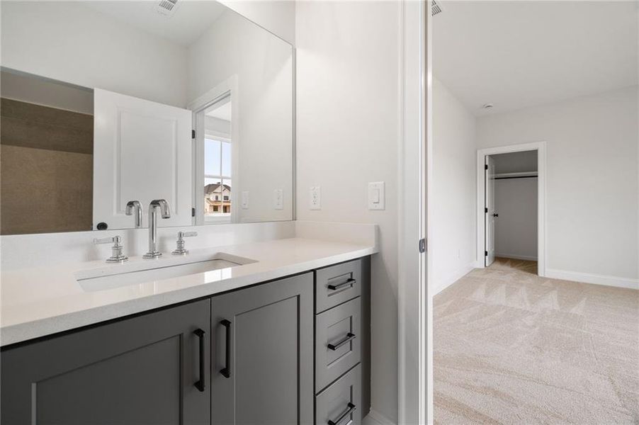 Furnished interior view inside a new home in , Canton (Image 12).