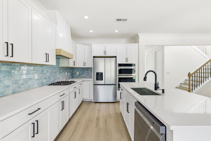 Furnished interior view inside a new home in , Johns Island (Image 9).