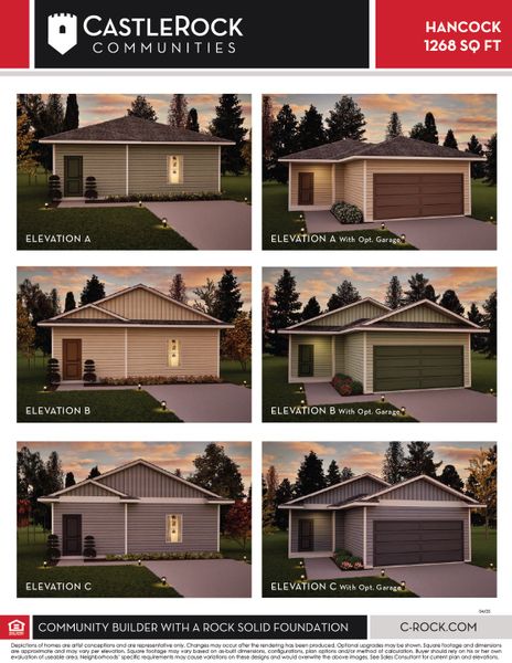 Image 16 representing the Hancock by CastleRock Communities in Stonehenge, Manchester, TN.