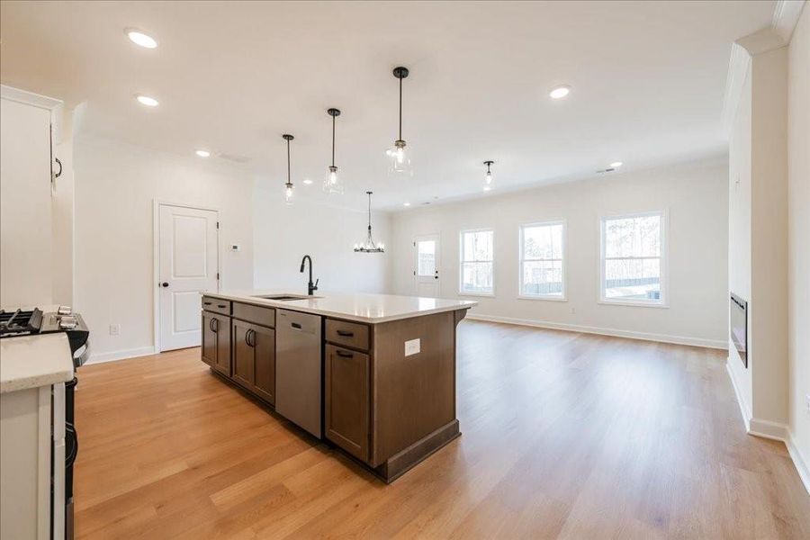 Furnished interior view inside a new home in Cherokee Township, Acworth (Image 17).