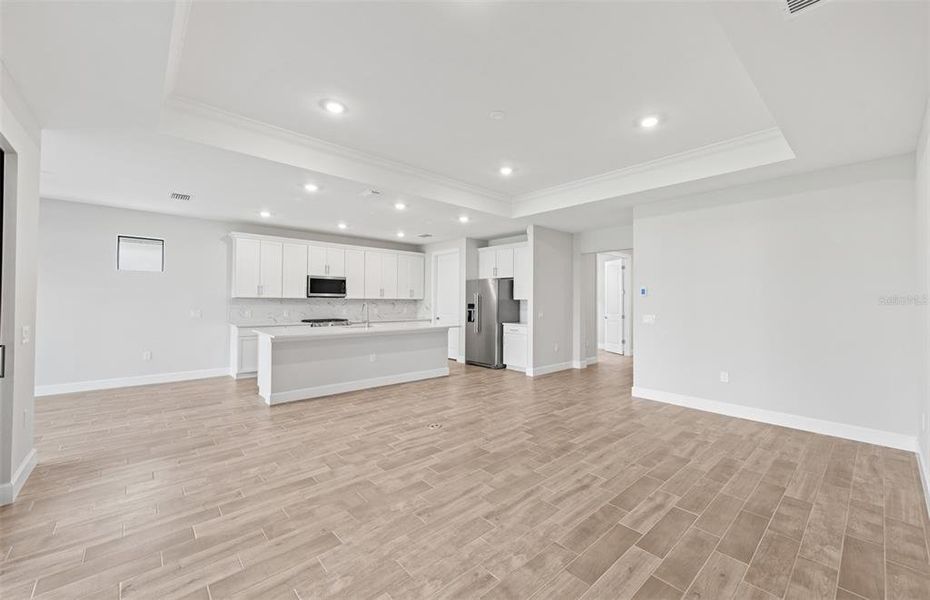 Spacious, unfurnished interior of a new home in Arbor Oaks, North Port (Image 22). Spacious, unfurnished interior of a new home in Arbor Oaks, North Port (Image 22).