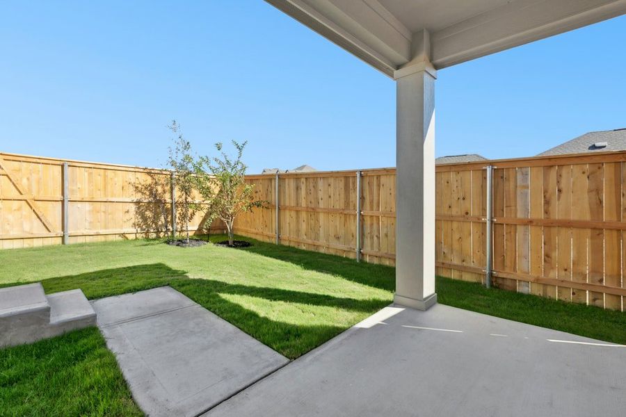 Exterior details and patio area of a home in Mayfair, New Braunfels (Image 18). Exterior details and patio area of a home in Mayfair, New Braunfels (Image 18).